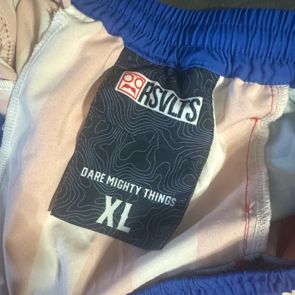 RSVLTS Rocky Balboa Stars & Stripes shorts size XL - Picture 7 of 8